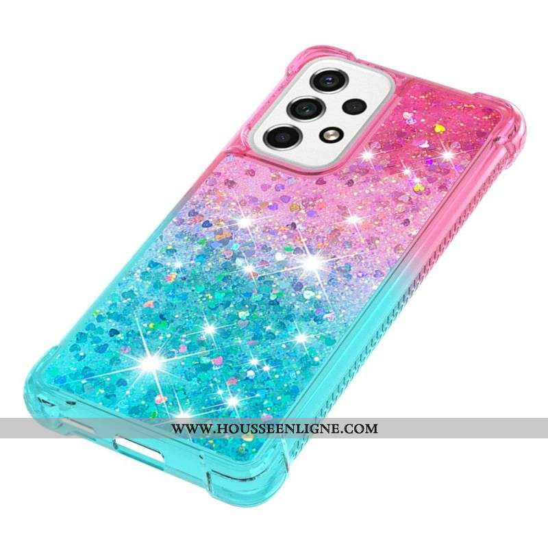 Coque Samsung Galaxy A53 5G Paillettes Color