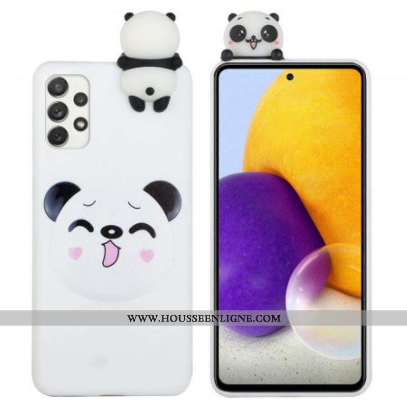 Coque Samsung Galaxy A53 5G Panda Fun 3D