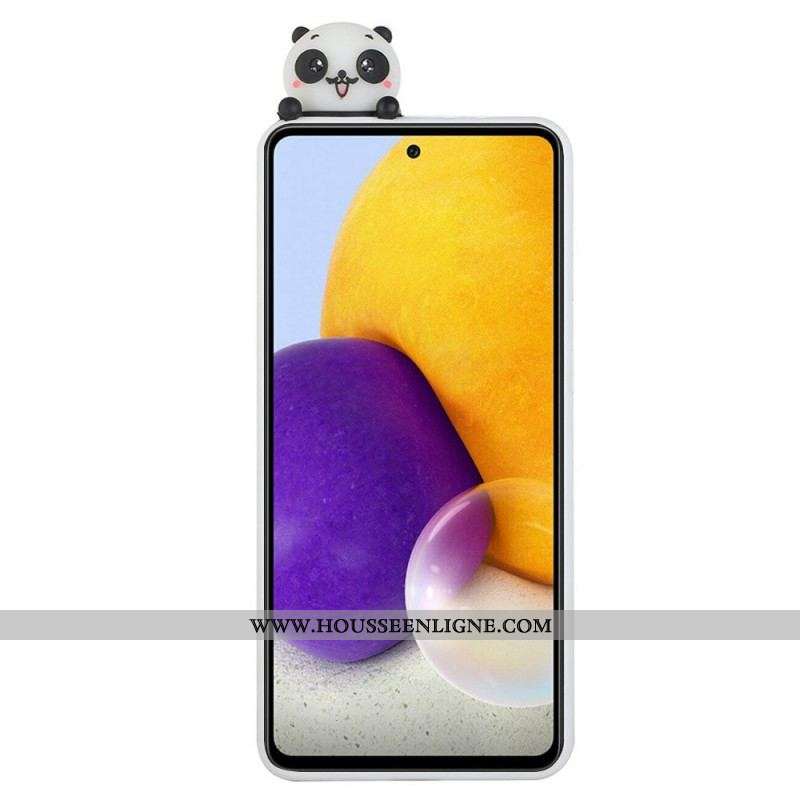 Coque Samsung Galaxy A53 5G Panda Fun 3D