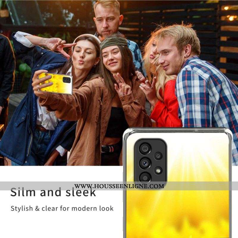 Coque Samsung Galaxy A53 5G Variation Florale