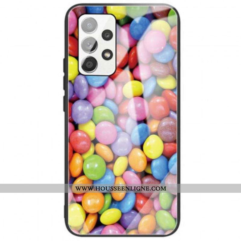 Coque Samsung Galaxy A53 5G Verre Trempé Bonbons