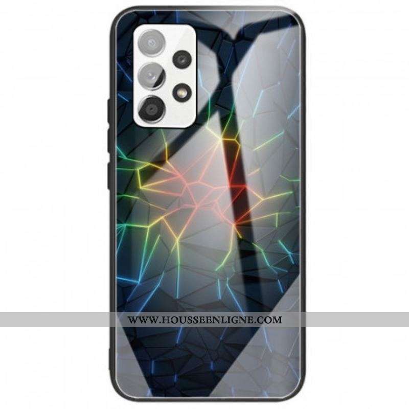 Coque Samsung Galaxy A53 5G Verre Trempé Geometry