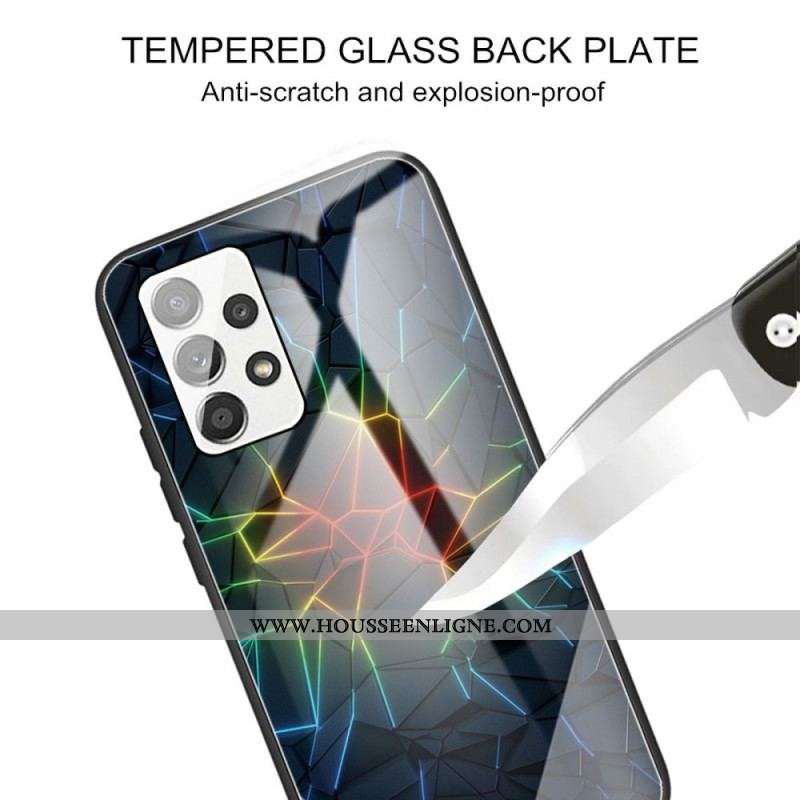 Coque Samsung Galaxy A53 5G Verre Trempé Geometry