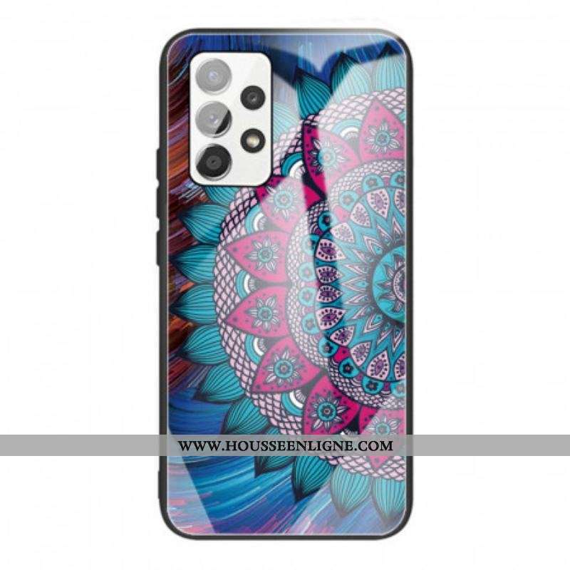 Coque Samsung Galaxy A53 5G Verre Trempé Mandala