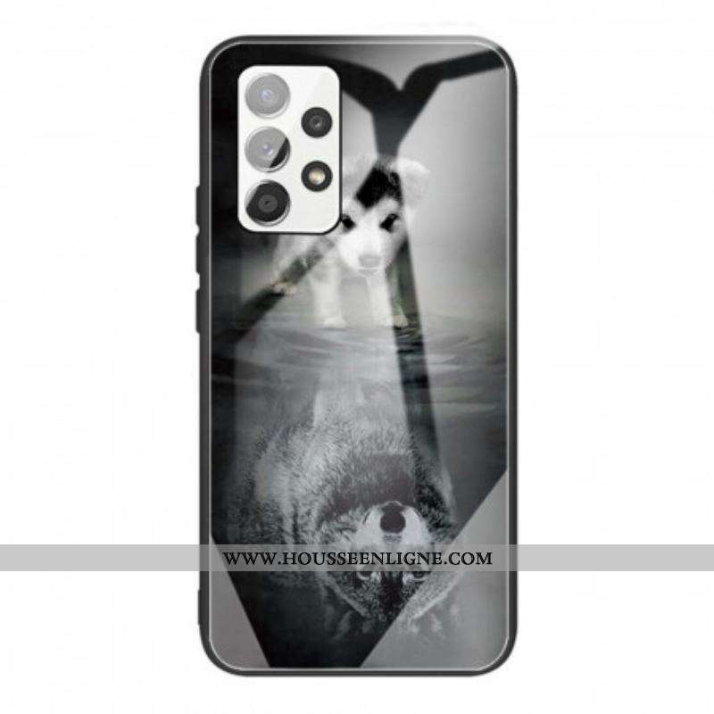 Coque Samsung Galaxy A53 5G Verre Trempé Rêve de Chiot
