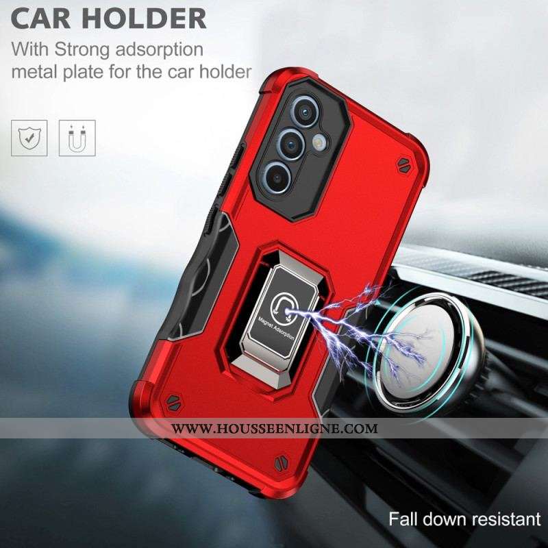 Coque Samsung Galaxy A54 5G Anneau-Support Métal