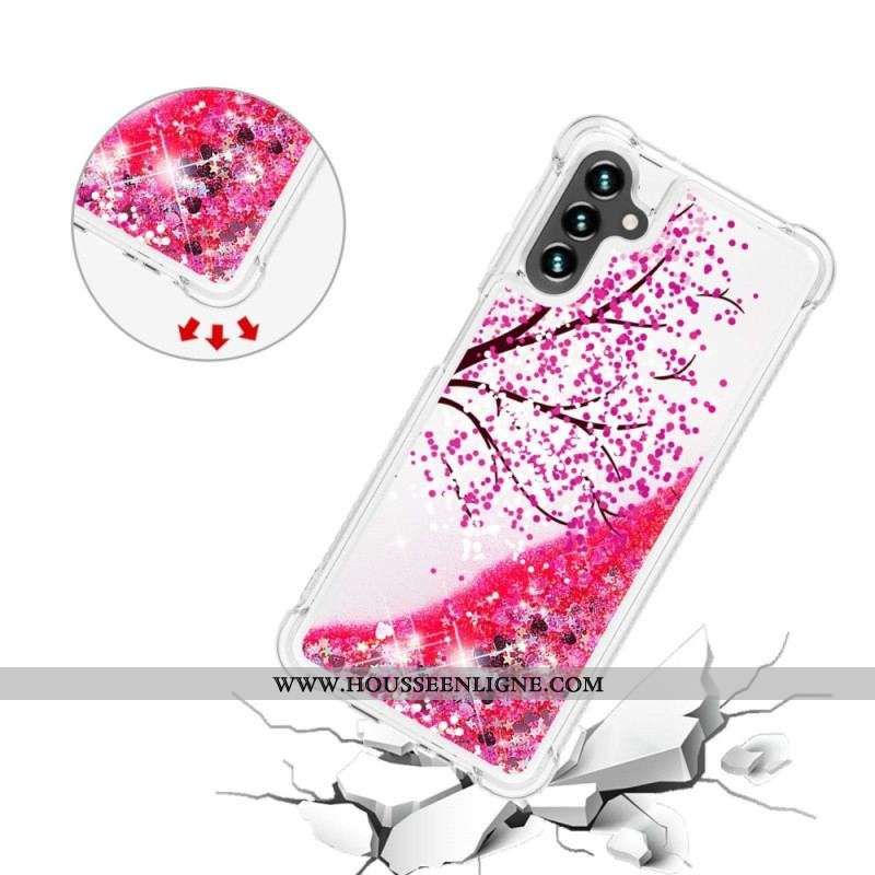 Coque Samsung Galaxy A54 5G Arbre Paillettes