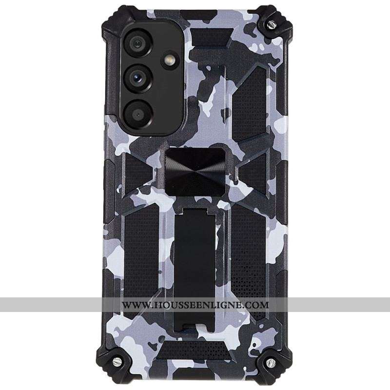 Coque Samsung Galaxy A54 5G Camouflage Support Amovible