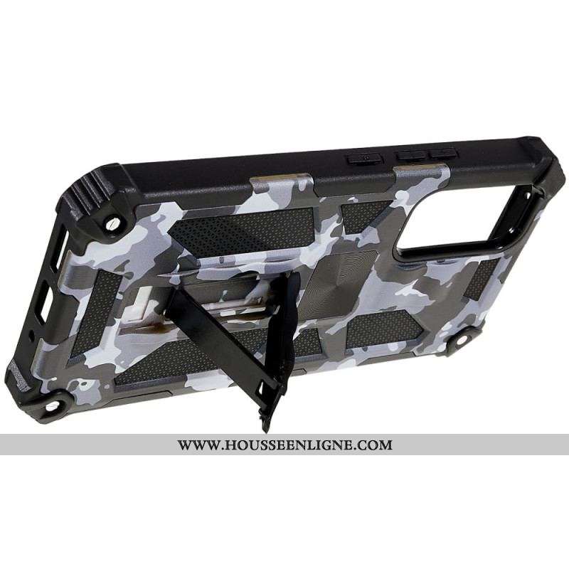 Coque Samsung Galaxy A54 5G Camouflage Support Amovible