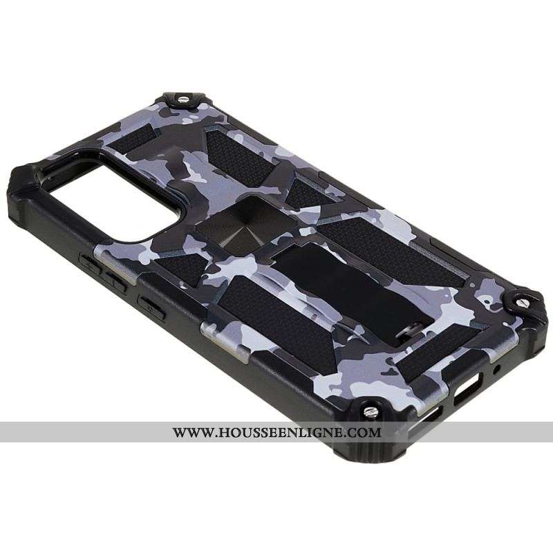 Coque Samsung Galaxy A54 5G Camouflage Support Amovible