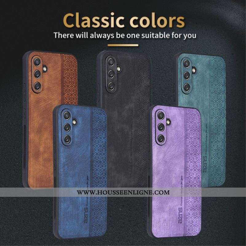 Coque Samsung Galaxy A54 5G Effet Cuir AZNS