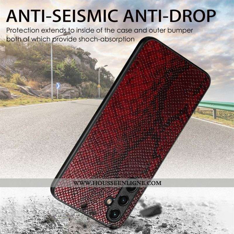 Coque Samsung Galaxy A54 5G Effet Peau de Serpent