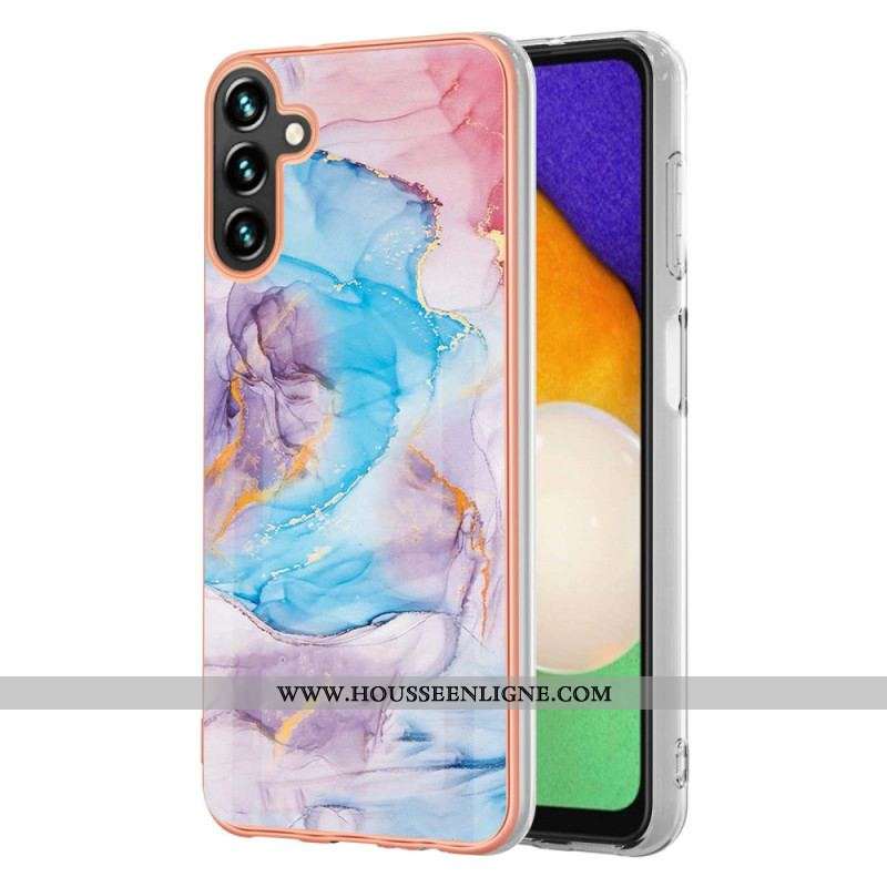 Coque Samsung Galaxy A54 5G Marbre Aquarelle
