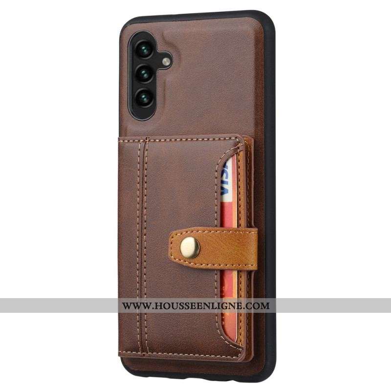 Coque Samsung Galaxy A54 5G Porte Cartes Support Sangle