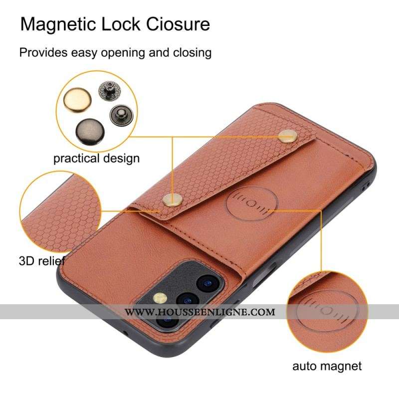 Coque Samsung Galaxy A54 5G Porte-Cartes Support