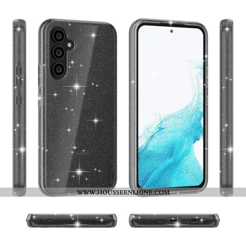 Coque Samsung Galaxy A54 5G Transparente Paillettes