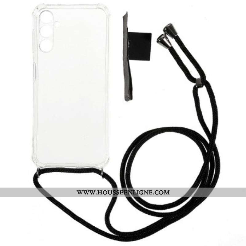 Coque Samsung Galaxy A54 5G Transparente avec Cordon