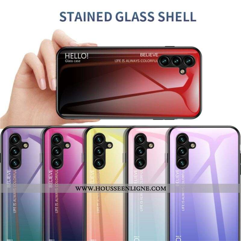 Coque Samsung Galaxy A54 5G Verre Trempé Hello