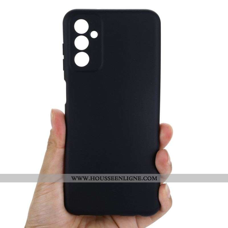 Coque Samsung Galaxy M13 Silicone Liquide avec Lanière