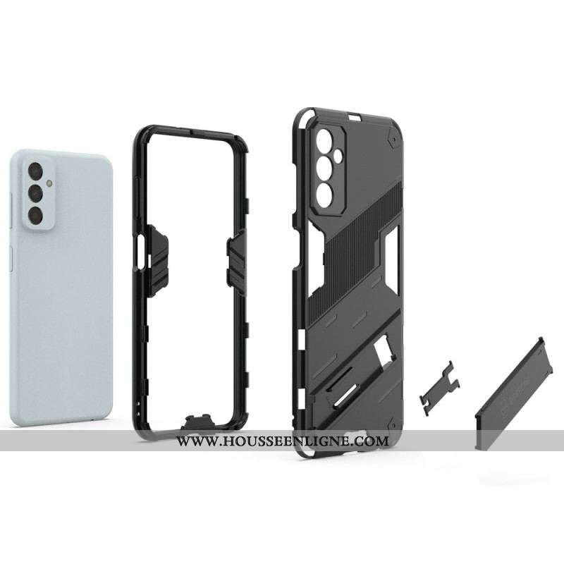 Coque Samsung Galaxy M13 Support Amovible Deux Positions Mains Libres
