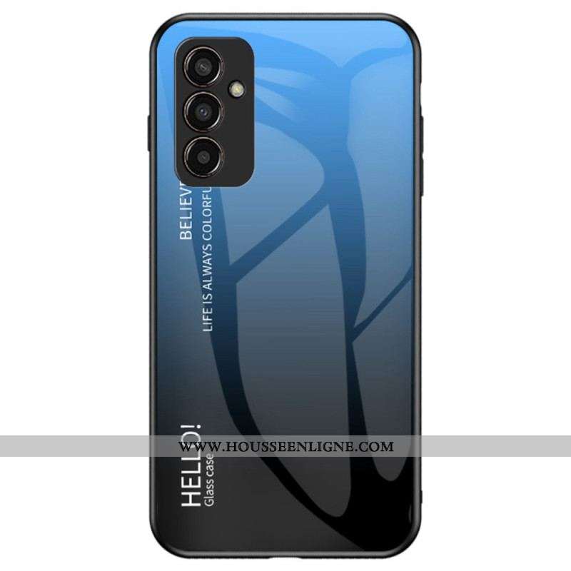 Coque Samsung Galaxy M13 Verre Trempé Hello