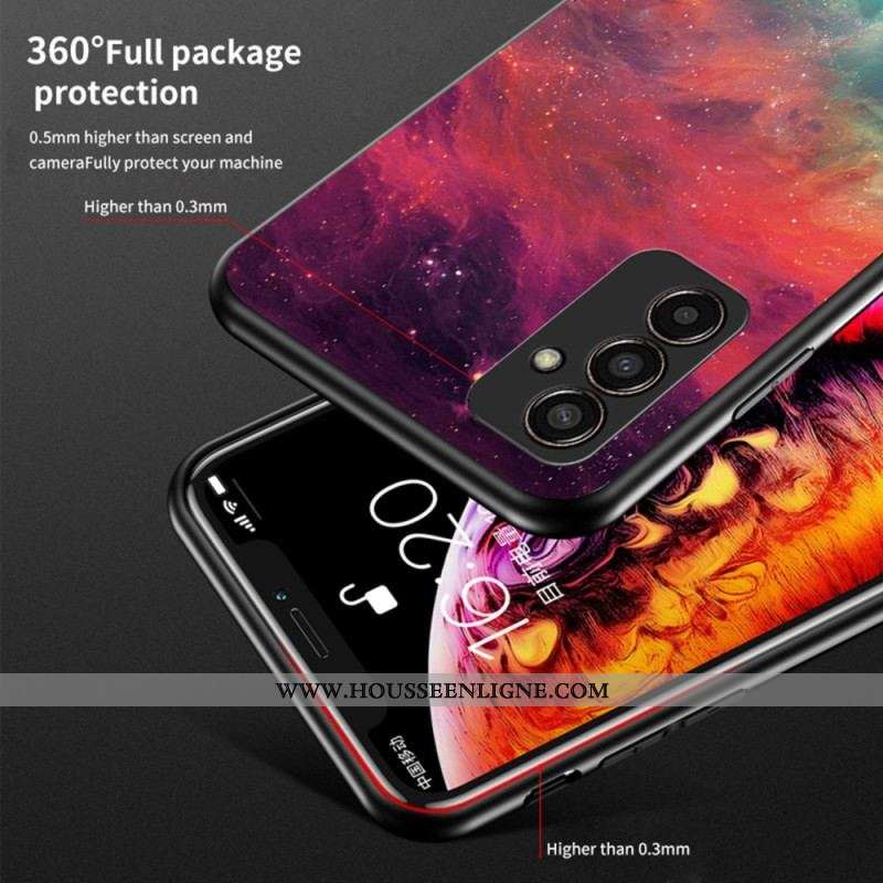 Coque Samsung Galaxy M13 Verre Trempé Sky