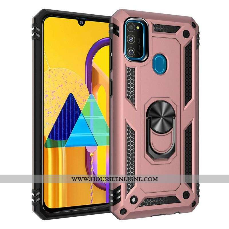 Coque Samsung Galaxy M21 Anneau Premium