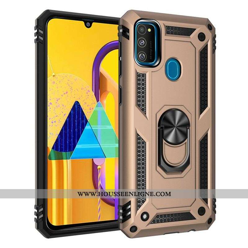Coque Samsung Galaxy M21 Anneau Premium