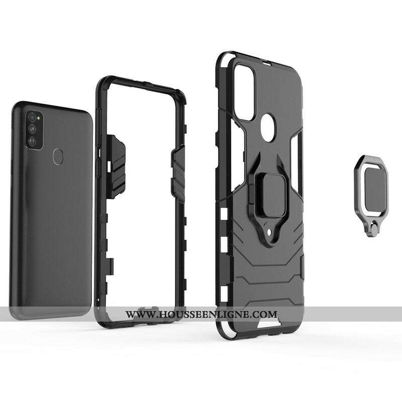 Coque Samsung Galaxy M21 Ring Résistante