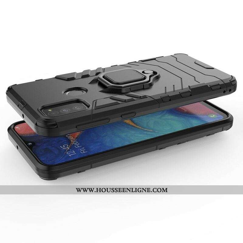 Coque Samsung Galaxy M21 Ring Résistante