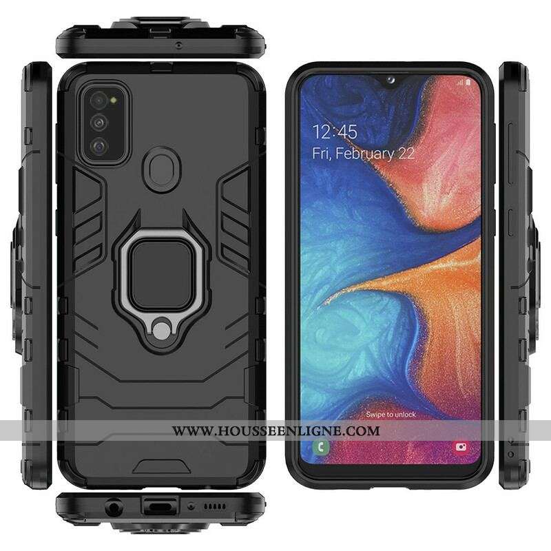 Coque Samsung Galaxy M21 Ring Résistante