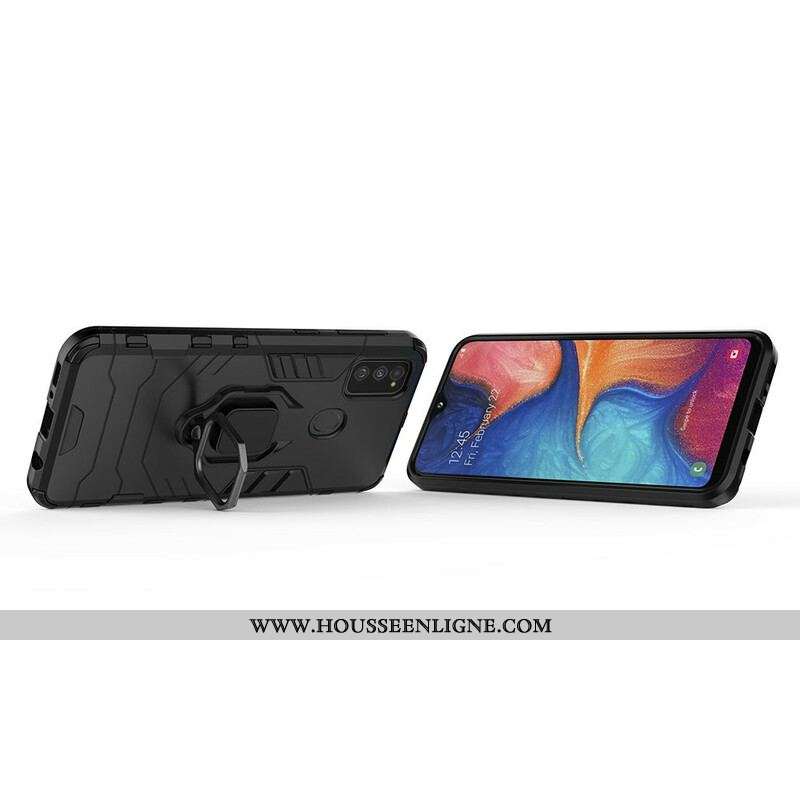 Coque Samsung Galaxy M21 Ring Résistante