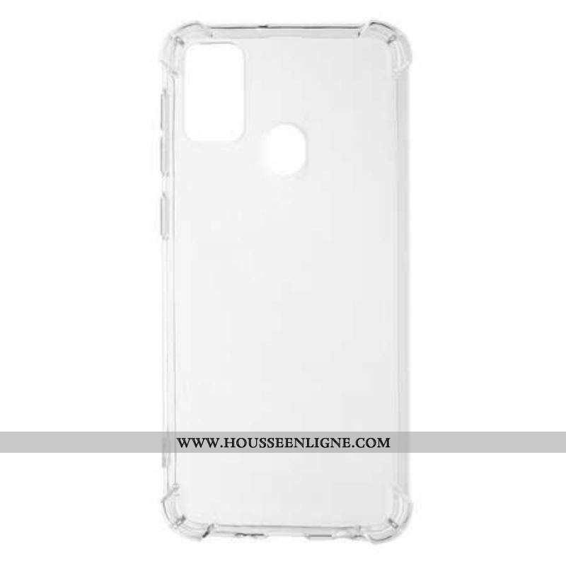 Coque Samsung Galaxy M21 Transparente Coins Renforcés