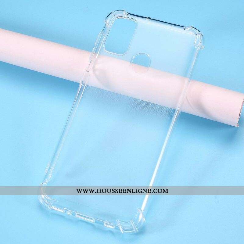 Coque Samsung Galaxy M21 Transparente Coins Renforcés