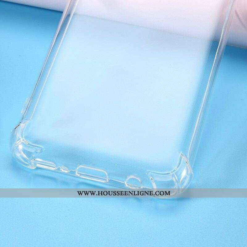 Coque Samsung Galaxy M21 Transparente Coins Renforcés