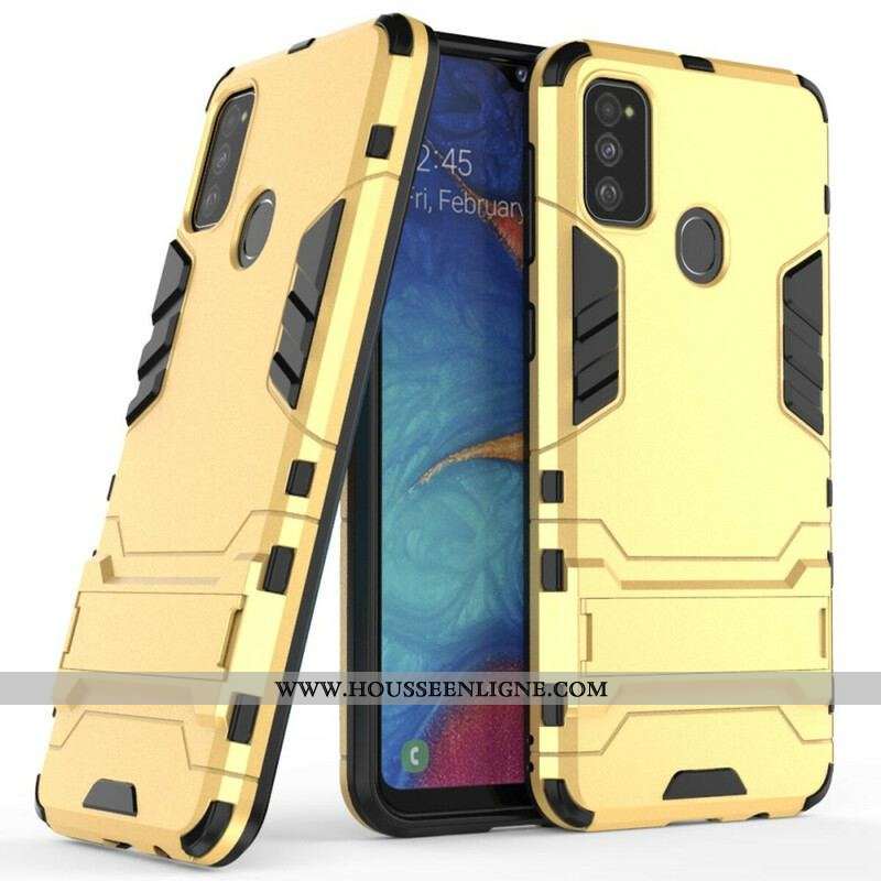 Coque Samsung Galaxy M21 Ultra Résistante Languette