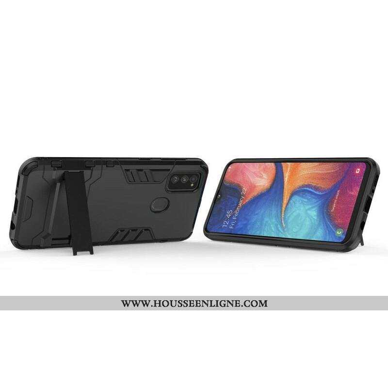 Coque Samsung Galaxy M21 Ultra Résistante Languette