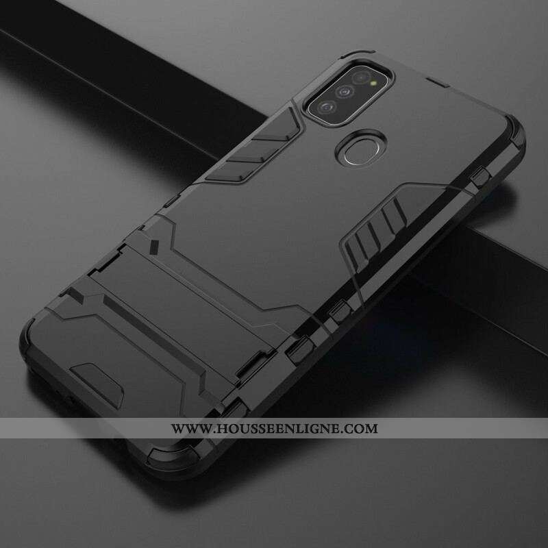 Coque Samsung Galaxy M21 Ultra Résistante Languette