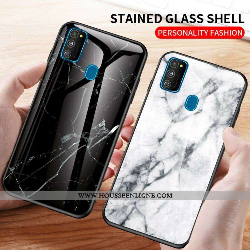 Coque Samsung Galaxy M21 Verre Trempé Premium Color