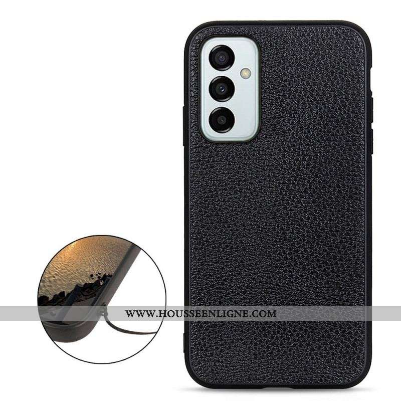 Coque Samsung Galaxy M23 5G Cuir Litchi Véritable