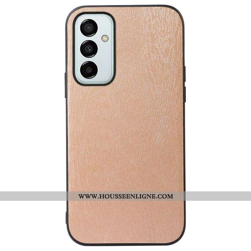 Coque Samsung Galaxy M23 5G Simili Cuir Effet Bois
