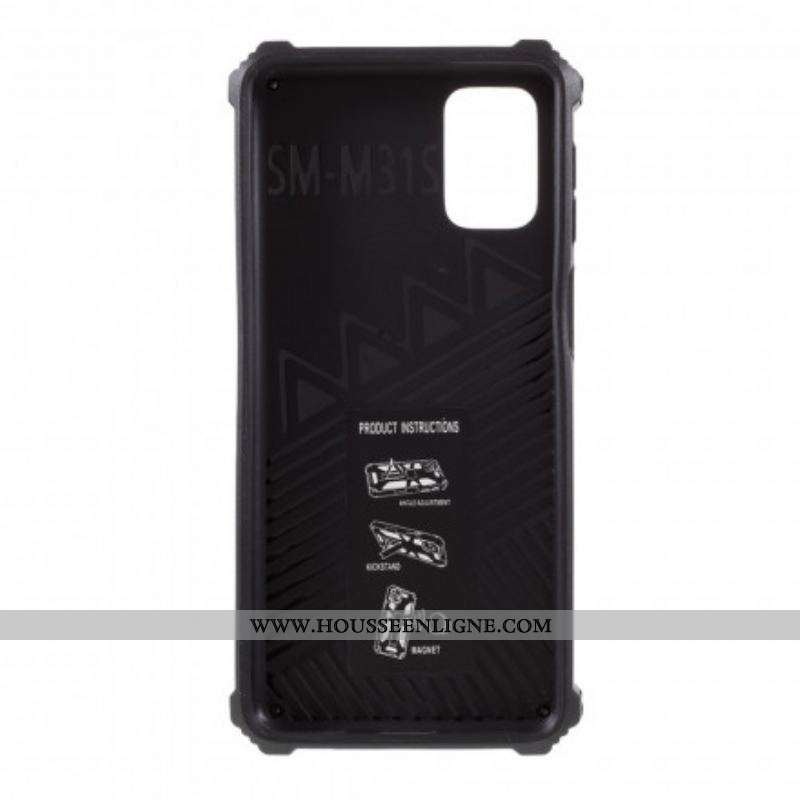Coque Samsung Galaxy M31 Bicolore Support Amovible
