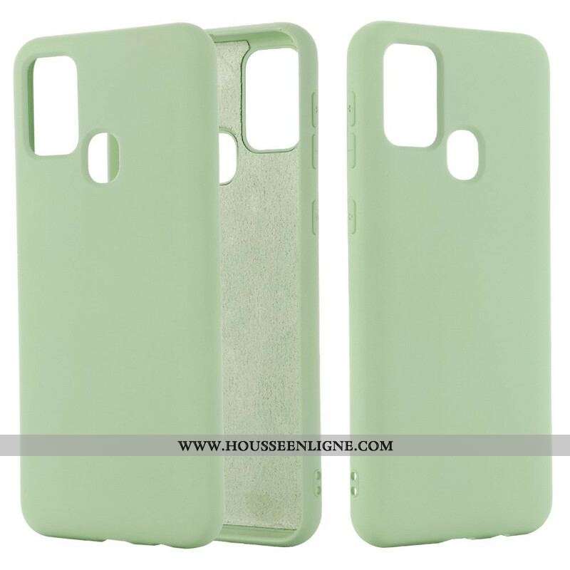 Coque Samsung Galaxy M31 Liquide Silicone