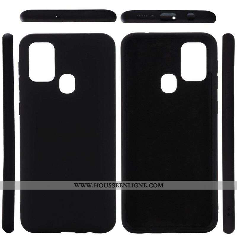 Coque Samsung Galaxy M31 Liquide Silicone