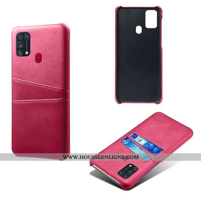 Coque Samsung Galaxy M31 Porte Cartes