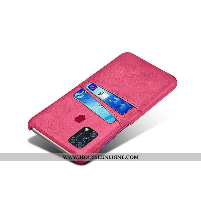 Coque Samsung Galaxy M31 Porte Cartes