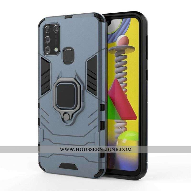 Coque Samsung Galaxy M31 Ring Résistante