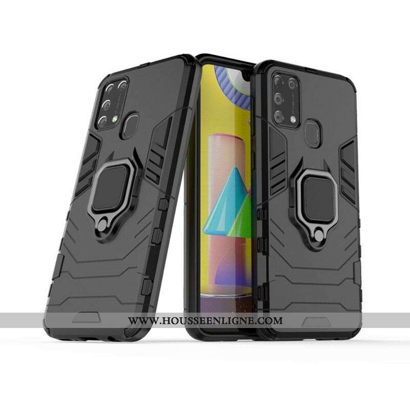 Coque Samsung Galaxy M31 Ring Résistante