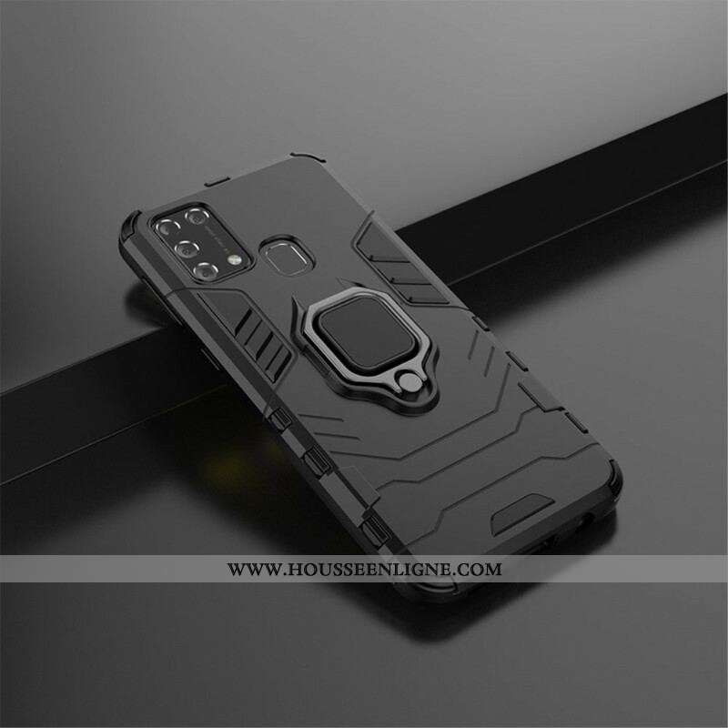 Coque Samsung Galaxy M31 Ring Résistante