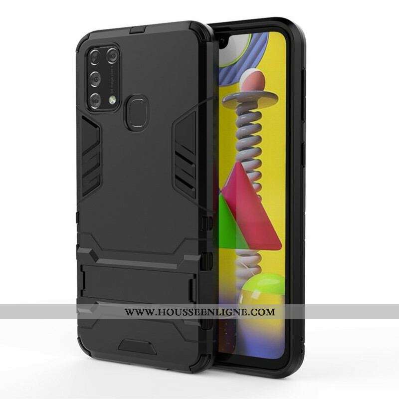 Coque Samsung Galaxy M31 Ultra Résistante Languette